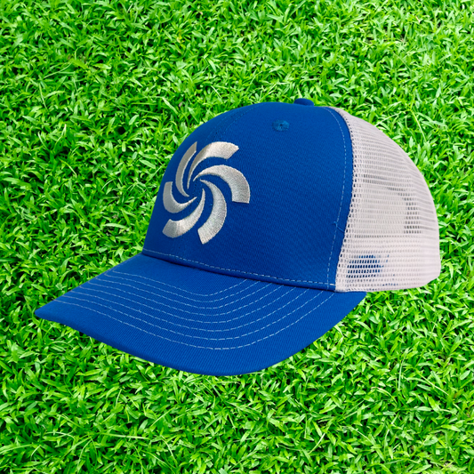 BLUE SWIRL HAT