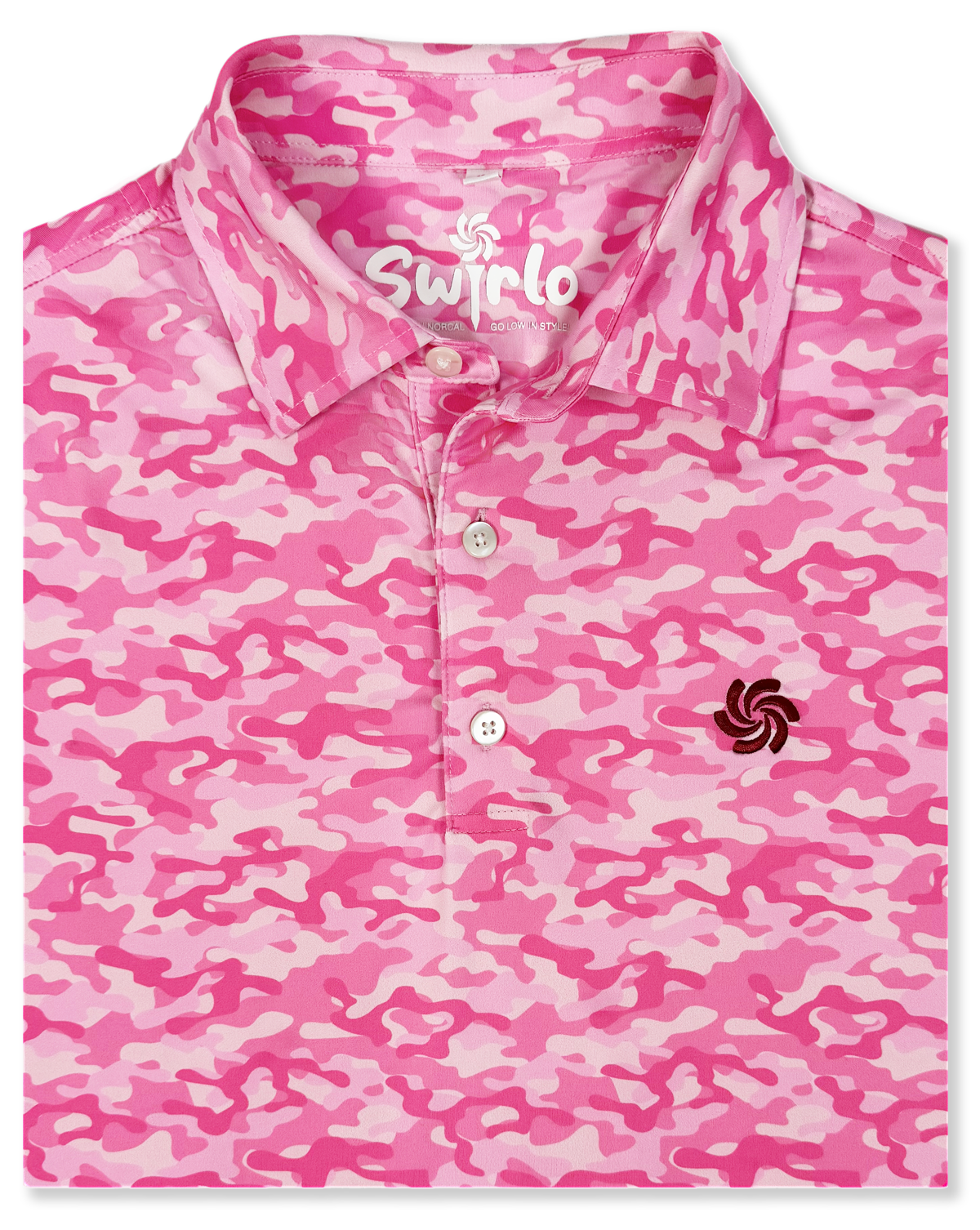 Pink Camo Golf Polo XXL Pink Camo Golf Polo XXL
